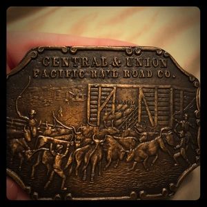 Handmade 1930’s belt buckle